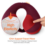 Infanzia Kids Chin Supporting Travel Neck Pillow, Prevent Head From Falling Forward, Comfortably Supports Head, Neck And Chin -