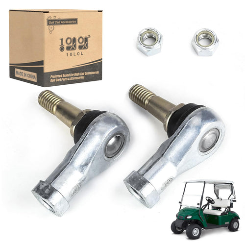 10L0L Golf Cart Tie Rod Ends Ball Joint Kit For Ezgo, (2 Pack) For Ezgo Txt Tie Rod End Fits For Ezgo Golf Cart Electric & Gas C
