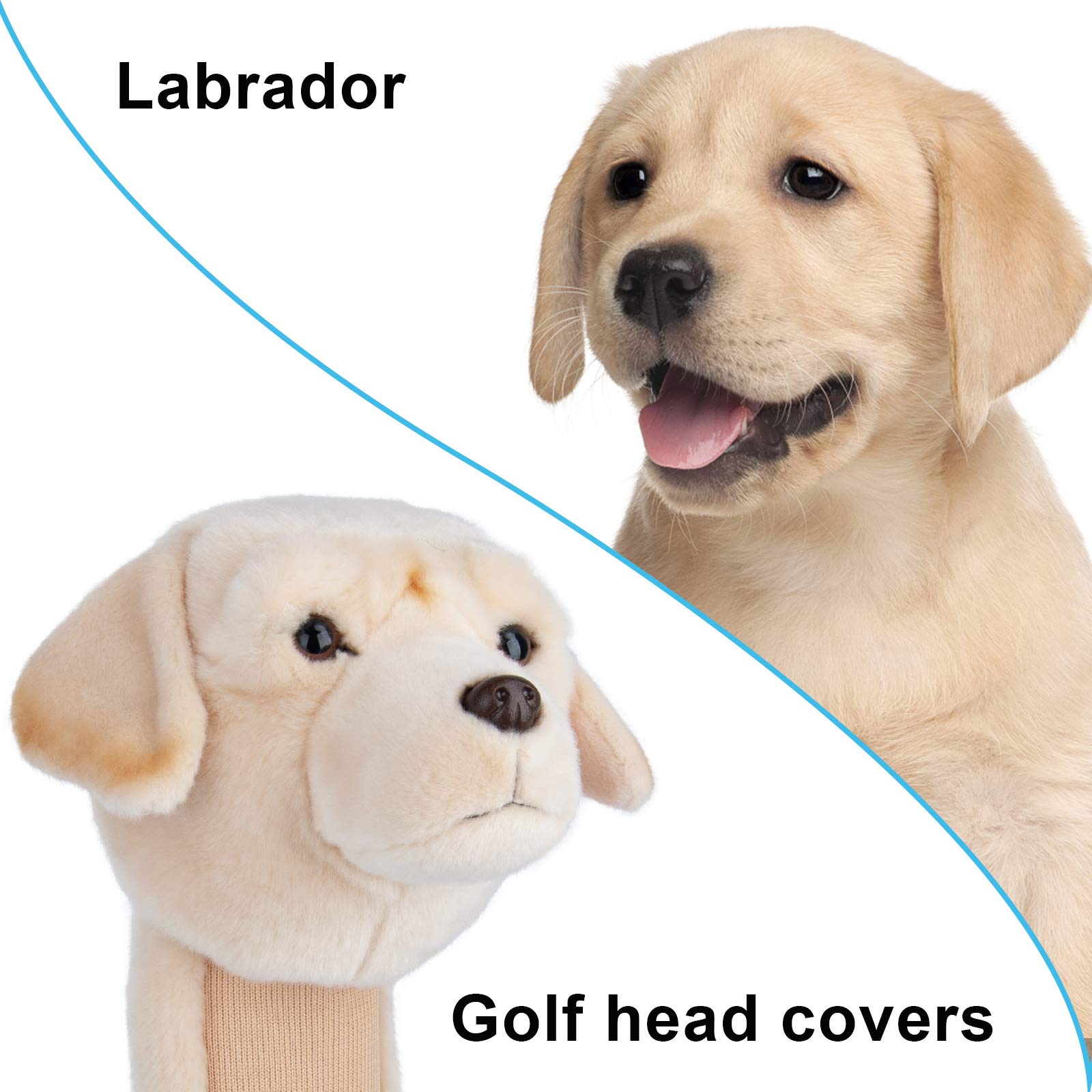 Anyork Golf Headcover,Labrador Retriever Headcovers