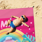 Dpwcvm Beach Blanket Waterproof Sandproof Large Beach Mat 79 X 83 For 2-4 Adults Sand Free Mat Quick Drying,Lightweight & Durabl