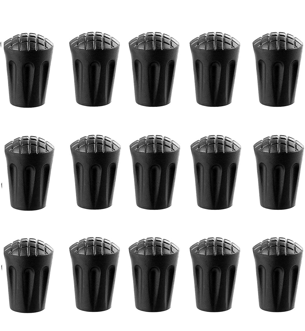 Trekking Poles Walking Poles Tips Protectors, Hiking Poles Replacement Rubber Tips For Hiking Stick, Fits Most Standard Walking 