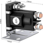 Viefow 27153-G01 Golf Cart Solenoid 14 Volt 200A 4 Terminal For 1994-Up Ezgo Txt Gas Medalist St Series 27153G01 612813