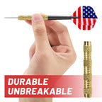 Accmor Metal Tip Darts, Steel Tip Darts, Professional Metal Darts, Darts Metal Tip Set, Metal Darts For Dartboard,18 Pcs
