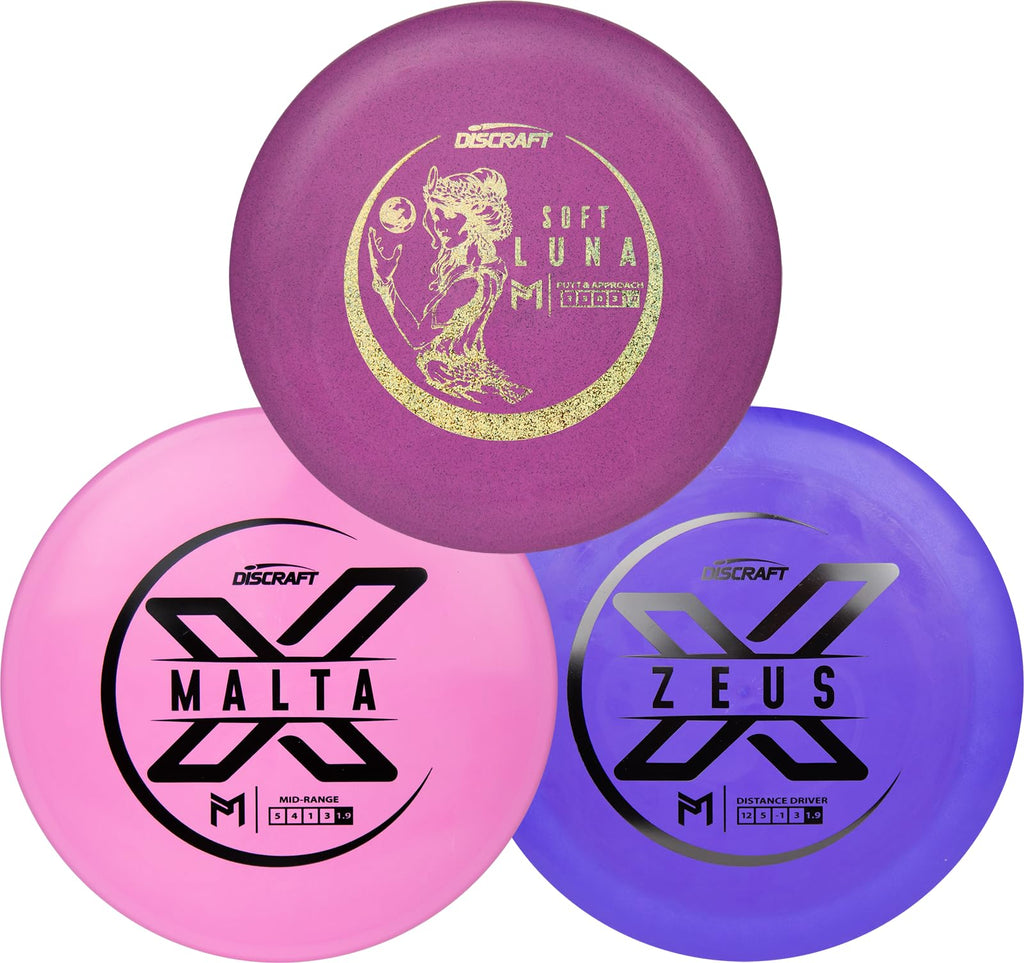 Discraft Paul Mcbeth 3 Pack Disc Golf Set