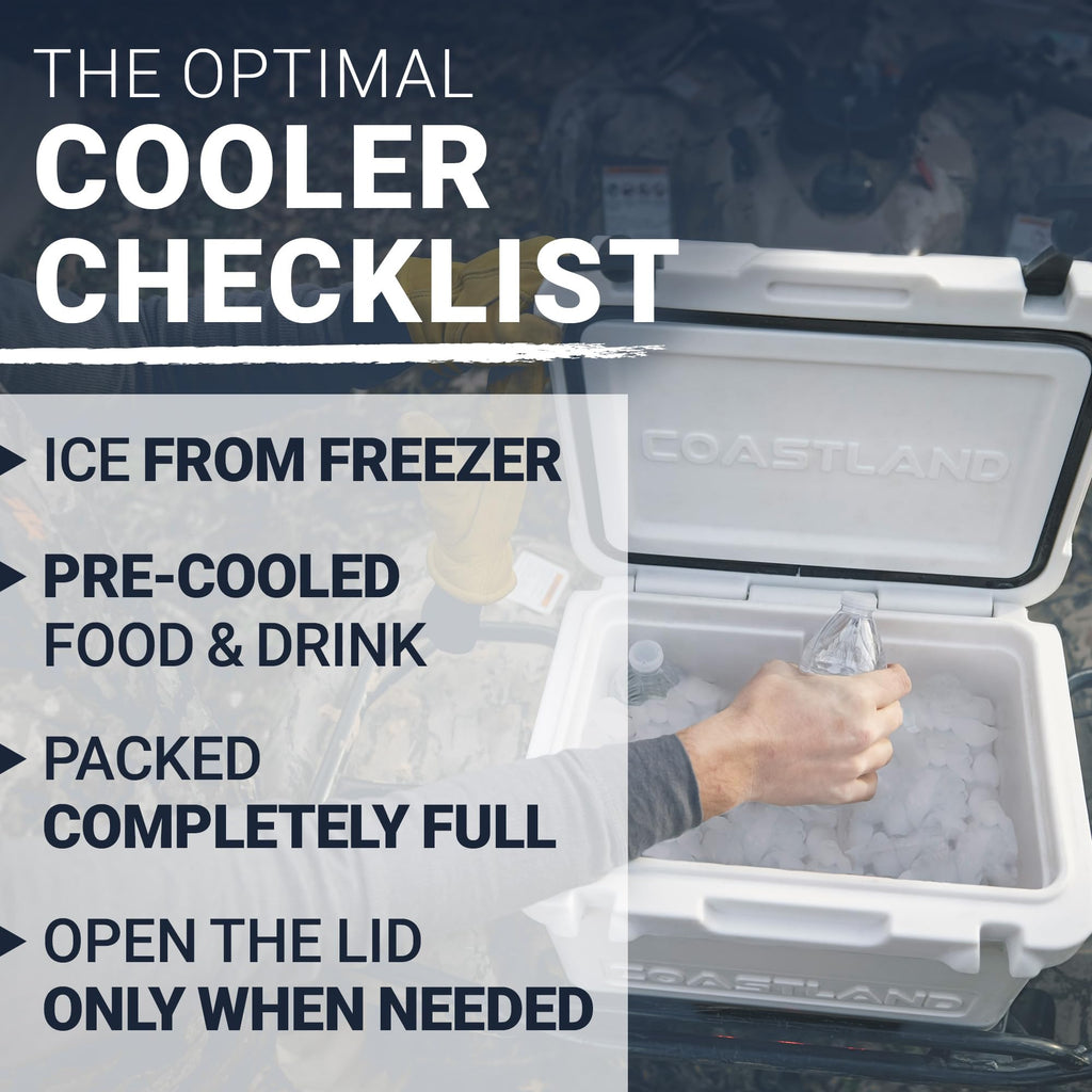 White Delta Series 125 Qt Cooler
