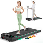 UREVO 2025 Upgrade Smart Walking Pad with MIIT Modes, Walking Pad Treadmill with APP, Treadmills for Home 2.5 HP Motorized, Plug
