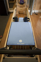 Salt & Honey Non-Slip Pilates Reformer Mat Towel (Blue)
