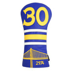 Shabier Golf Sports Style Golf Wood Club Headcover Driver Cover For Taylormade M5 M6 Driver (Blue 30 Driver Cover)