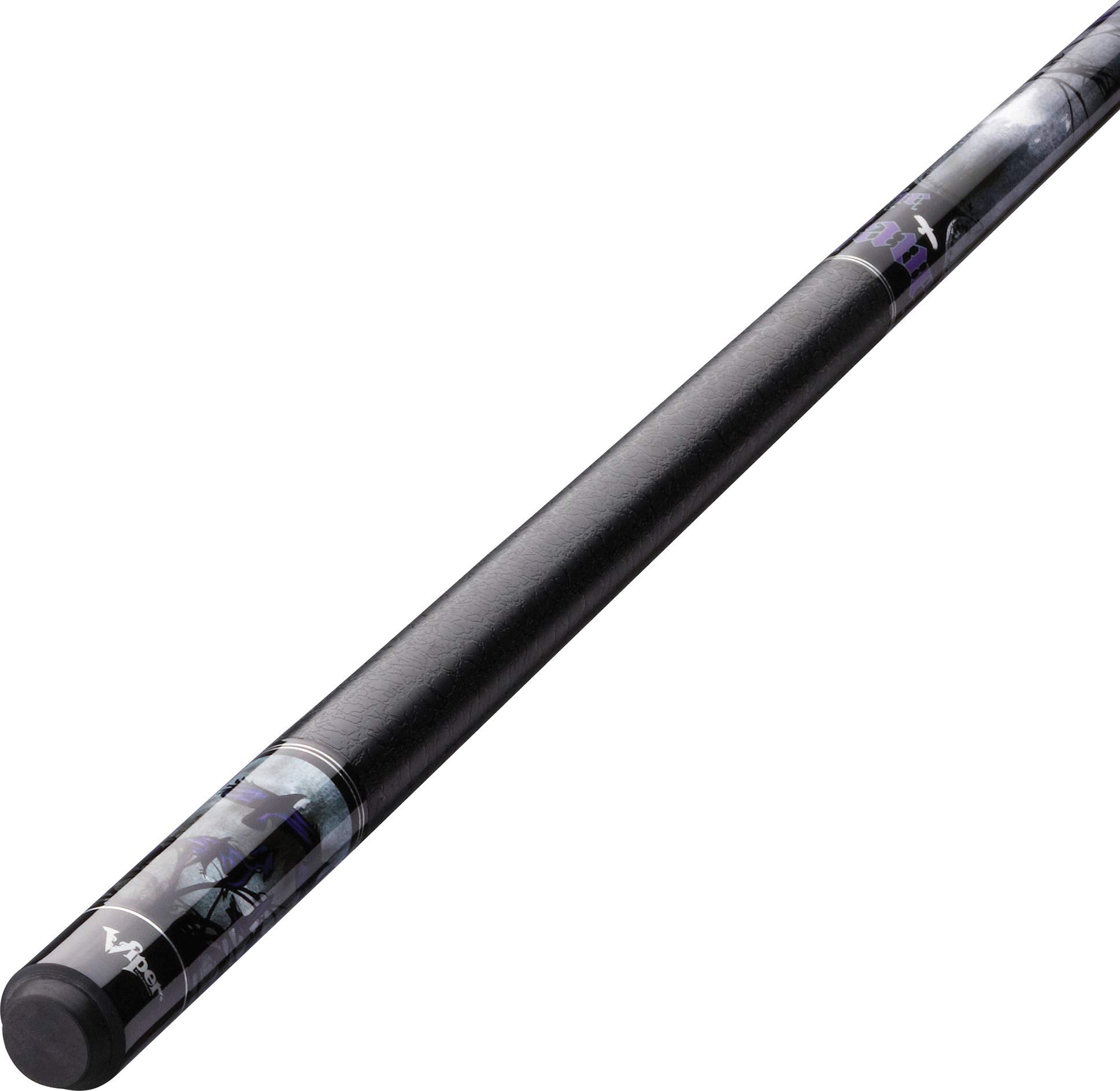 Viper By Gld Products Underground 58'' 2-Piece Billiard/Pool Cue, The Raven, 19 Ounce,Black,50-0650-19