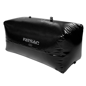 FATSAC Jumbo VDrive Wakesurf Fat Sac Ballast Bag  1100lbs  Black