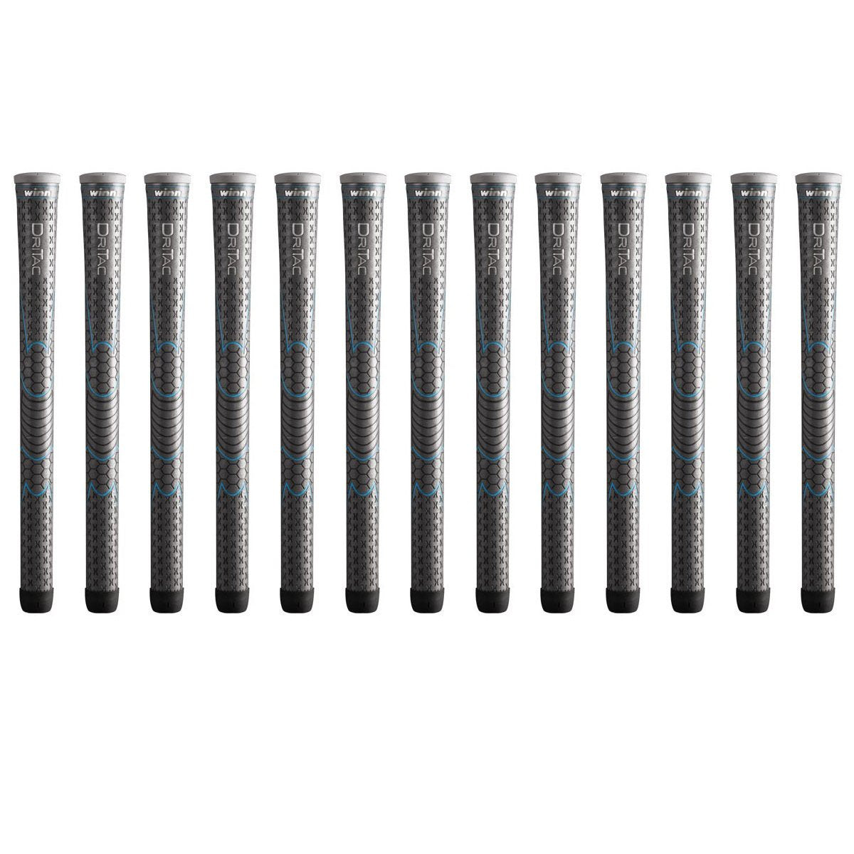 Winn Dri-Tac Ladies Gray 13 Piece Golf Grip Bundle (