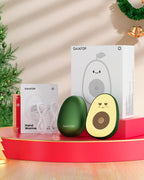 Gaiatop Hand Warmers Rechargeable 2 Pack, Magnetic 3 Settings Fast Heating Avocados Shape, Electric Portable Pocket Heater, Reus