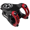 Spank Split Enduro Trail Shotpeen Anodized Bicycle Stem, Black/Red, 38Mm