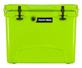 Frosted Frog Original Green 60 Quart Ice Chest Heavy Duty High Performance Roto-Molded Commercial Grade Insulated Cooler With Te