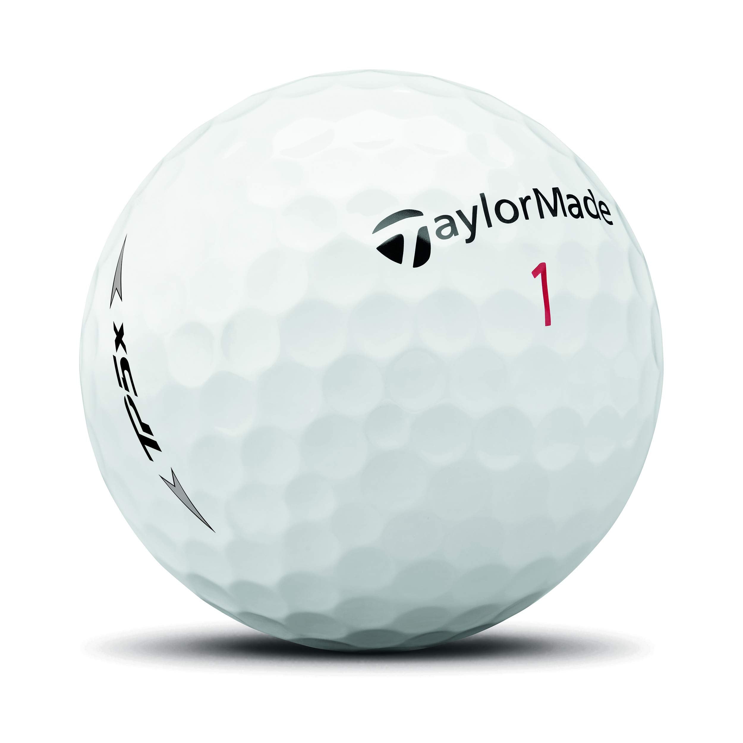 Taylormade Tp5X Golf Balls, Dozen, White