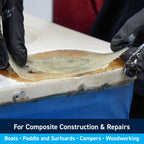 Total Boat 5:1 Epoxy Fast Hardener 6 Ounces (For Quart Of Resin), Clear Amber