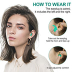 Swimming Ear Plugs for Adults,3 Pairs Waterproof Reusable Silicone Swim Earplugs for Swimming Surfing Snorkeling Showering and W