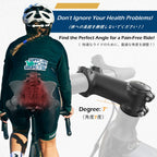 Triwonder 7 Degree 31.8 Bike Stem Bicycle Handlebar Stem Riser Bar Clamp For Mountain Bike Road Bike Bmx Mtb 110Mm
