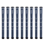 Winn Dri-Tac Midsize (+1/16'') Navy Blue - 9 Piece Golf Grip Bundle