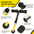 Nordic Hamstring Curl Strap - Holds 420 Pounds, Great For Hamstring Curls, Sit-Ups, Spanish Squats & Ab Workout - 5 Second Setup