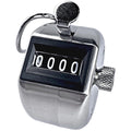 Tally Counter, Professional Grade Stainless Steel H-102 Clicker Counter - Japanese Made 4-Digit Handheld Counter Clicker, Lap Co