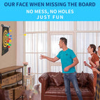 Cx L Sum Magnetic Dart Board, Indoor Outdoor Dart Games For Kids With 12Pcs Magnetic Darts, Safety Toy Games, Rollup Double Side