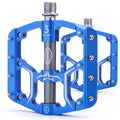 Road/Mountain Bike Pedals - 3 Bearings 9/16    Aluminum Alloy Bicycle Pedals - Mountain Bike Pedal with Removable Anti-Skid Nail