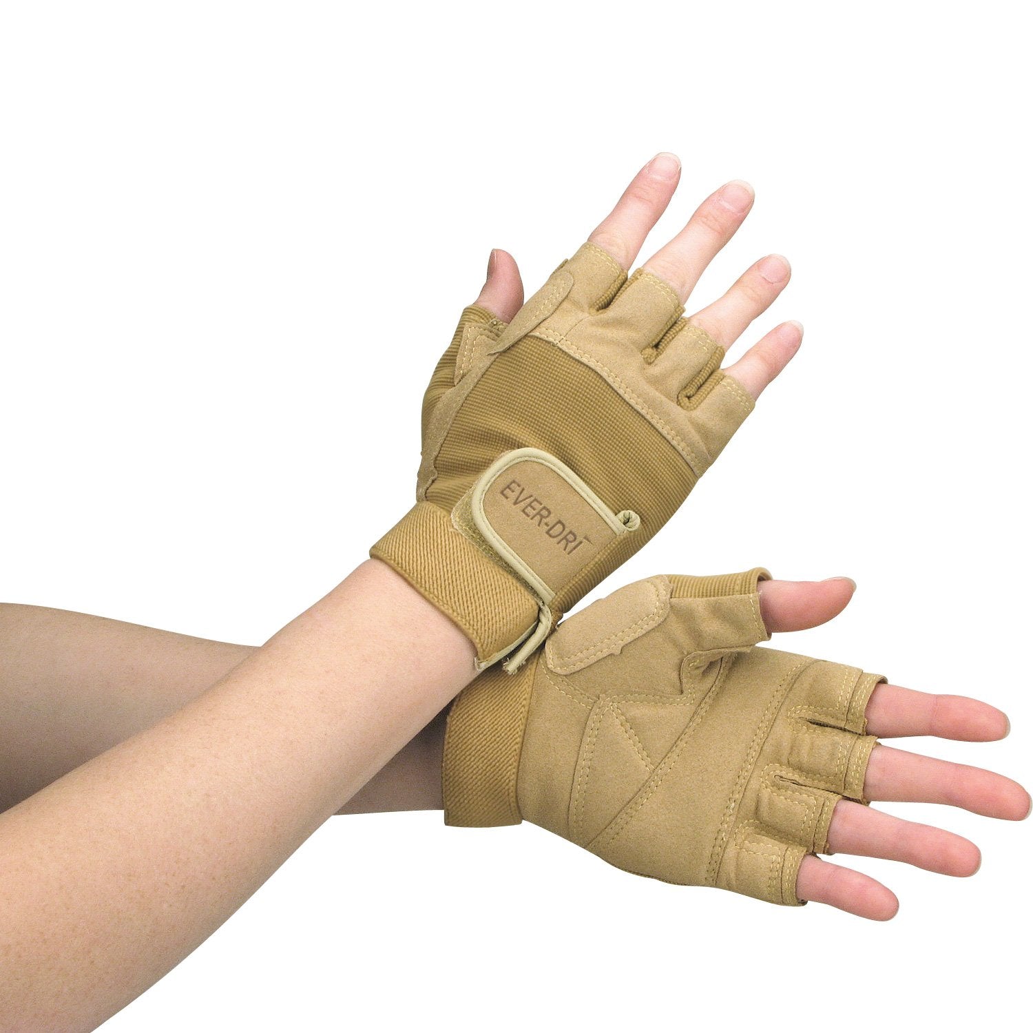 Ever-Dri Director'S Showcase Color Guard Gloves (Tan, Medium)