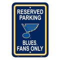 NHL St. Louis Blues Plastic Parking Sign