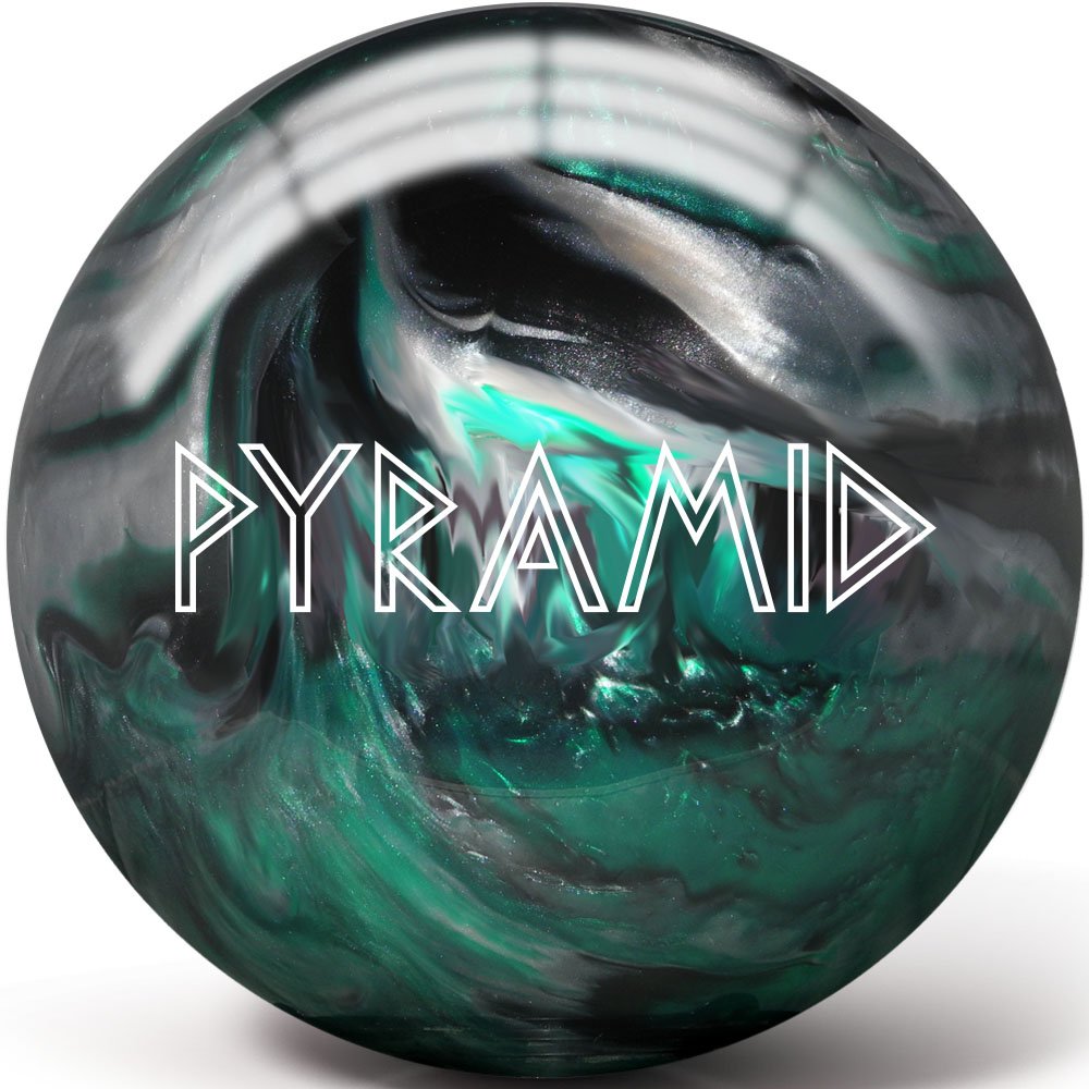 Pyramid Path Bowling Ball (Emerald/Black/Silver, 15 Lb)