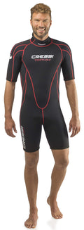 cressi Tortuga 25mm Man, BlackRed, XL