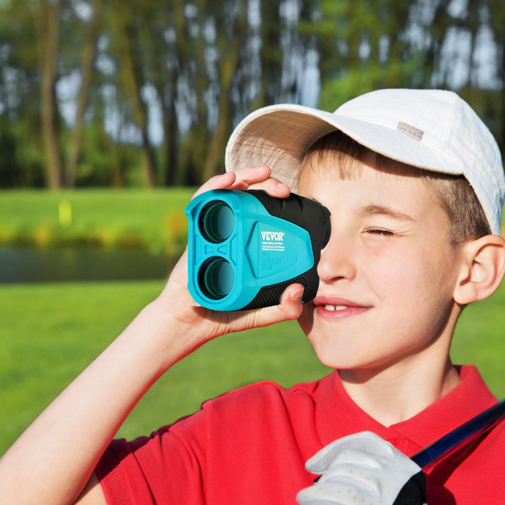 Vevor Golf Rangefinder, 1000 Yards Laser Golfing Hunting Range Finder, 6X Magnification Distance Measuring, Golfing Accessory Wi