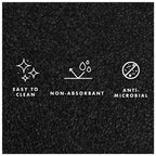 Motiontex Exercise Equipment Mat For Under Stationary Bike, Spin Bike, Exercise Bike, Treadmill, Fitness Equipment, Home Gym Flo