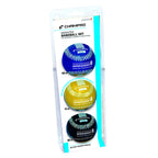 Champro Basic Weighted Training Baseball (Blue/Yellow/Black, 9-Inch)