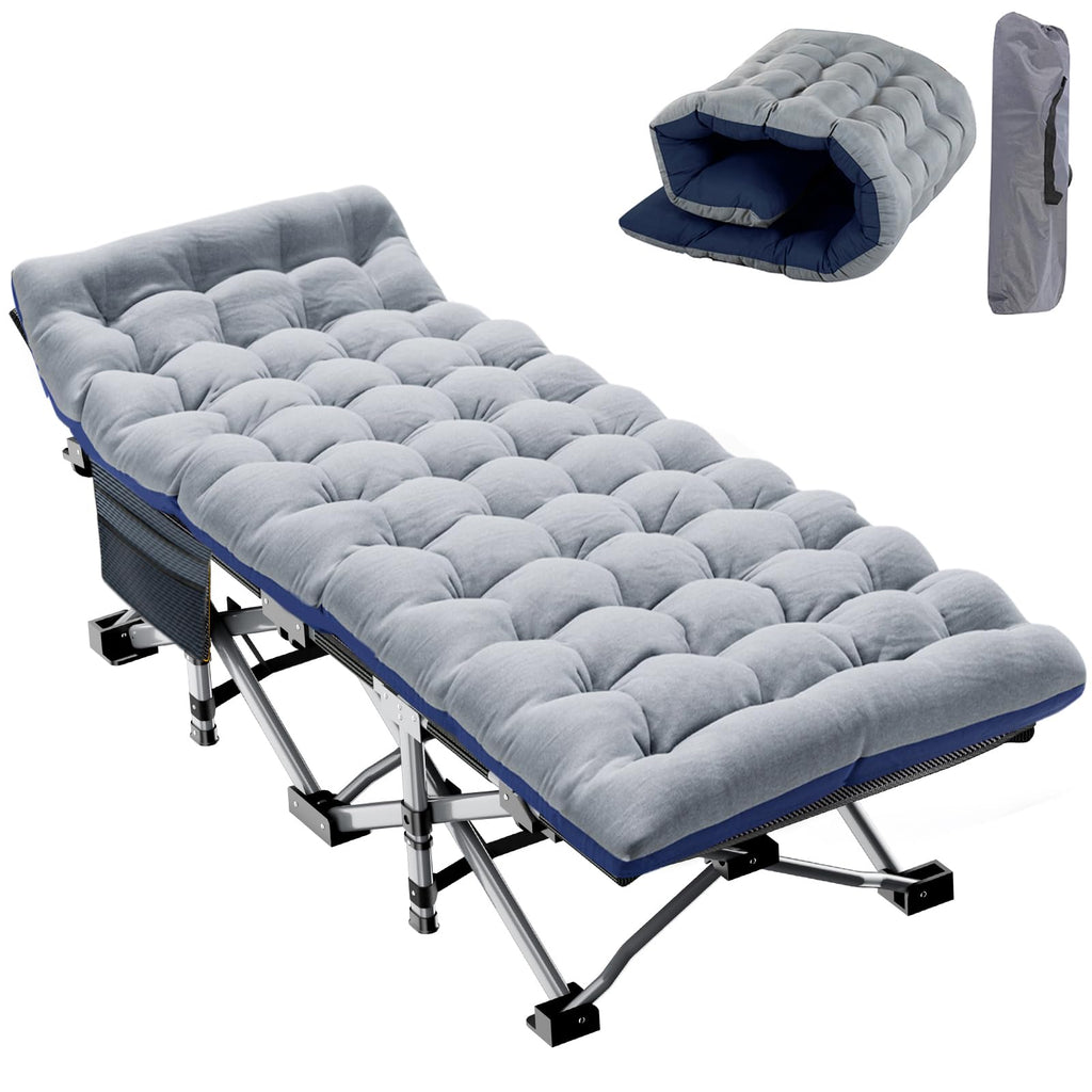 Slsy Folding Camping Cot, Folding Cot Camping Cot For Adults Portable With Carry Bags For Outdoor Travel Camp Beach Vacation