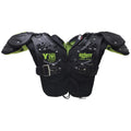 Schutt YFlex 4.0 Shoulder Pads, Football, Black, Small
