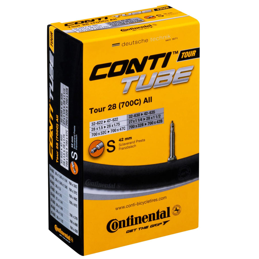 Continental - Inner Tube Tour All 28'' Presta 42Mm Sv - Set Of 4