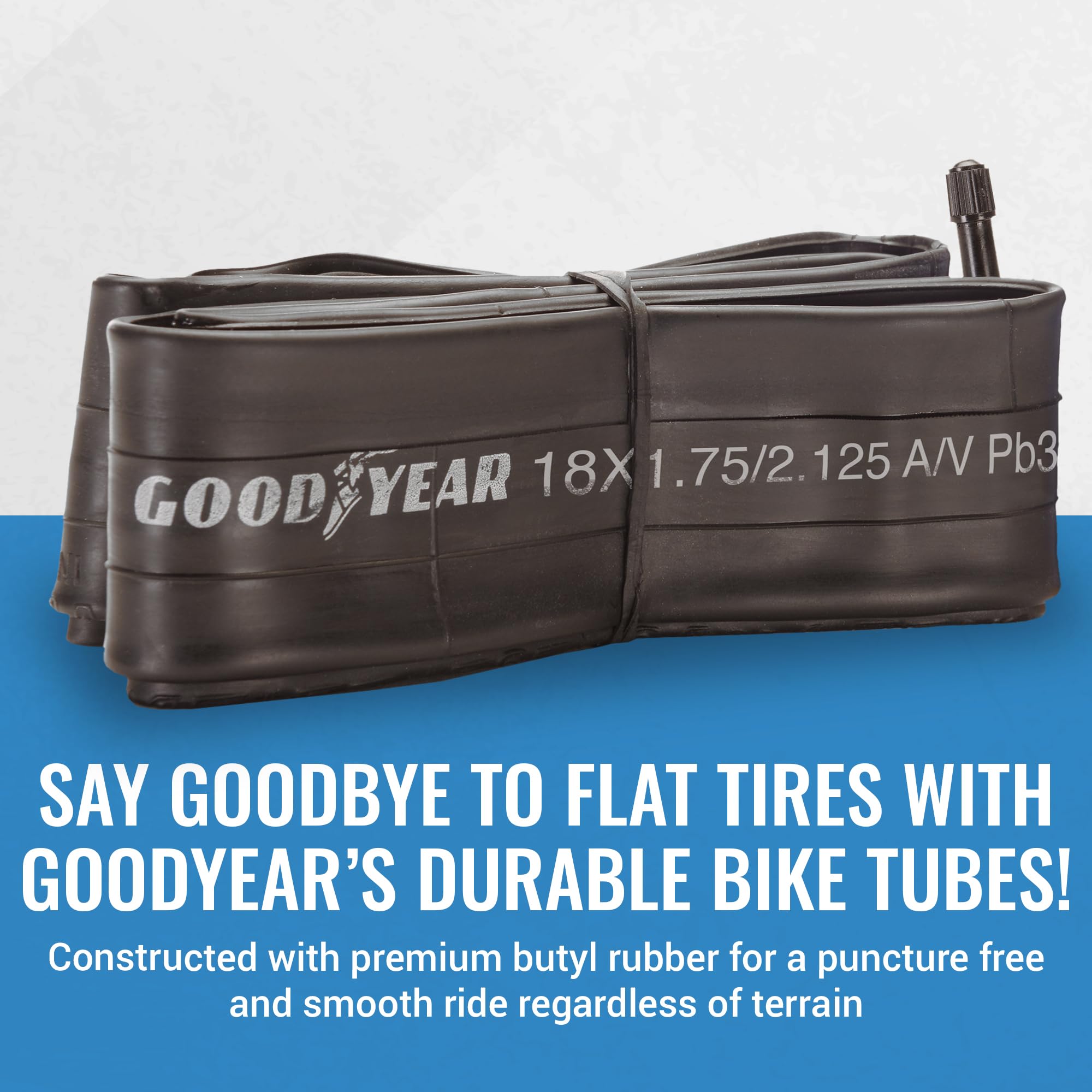 Goodyear Bicycle Tube, 18 X 1.75/2.125