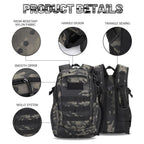 Huntvp 10L/20L/30L Tactical Backpack Military Molle Backpack Rucksack Gear Tactical Assault Pack For Hunting Camping Trekking (2