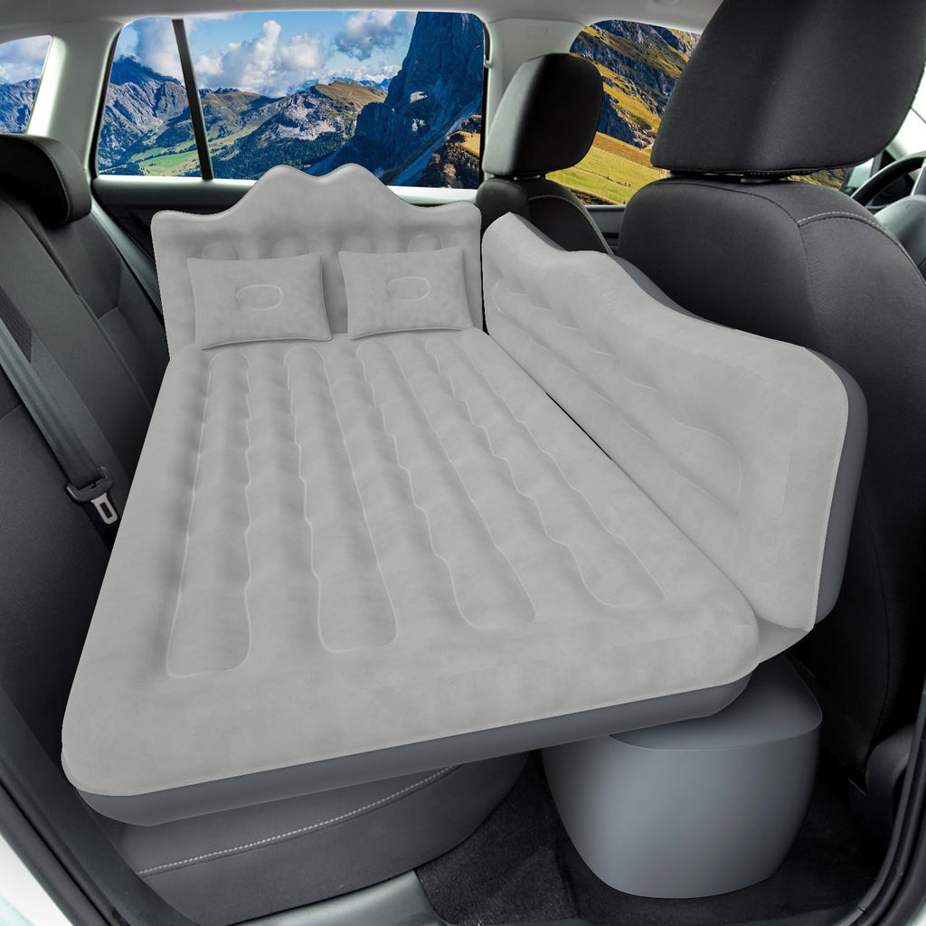 Dikasun Car Air Mattress, Inflatable Suv Truck Air Mattress Back Seat Camping Bed Thickened Car Sleeping Pad For Travel, Car Bed