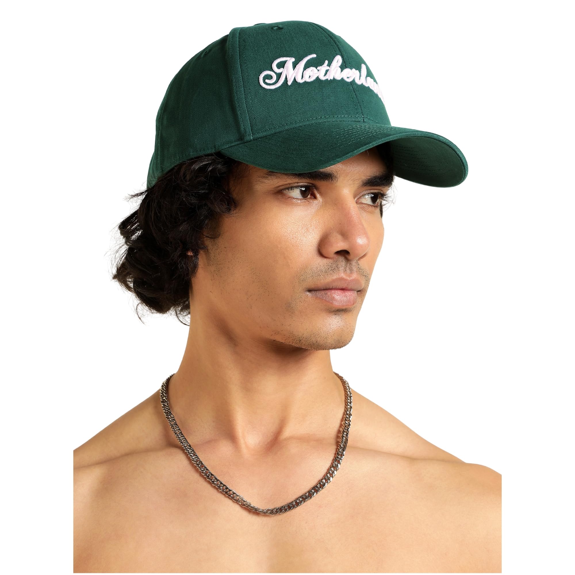 Motherland Unisex Cotton Cap  Green