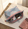 Cosmetic Toiletry Makeup Pouch With Portable Travel Multipurpose WaterResistant Zipper Makeup Brush Bags  Flamingo Jspf35