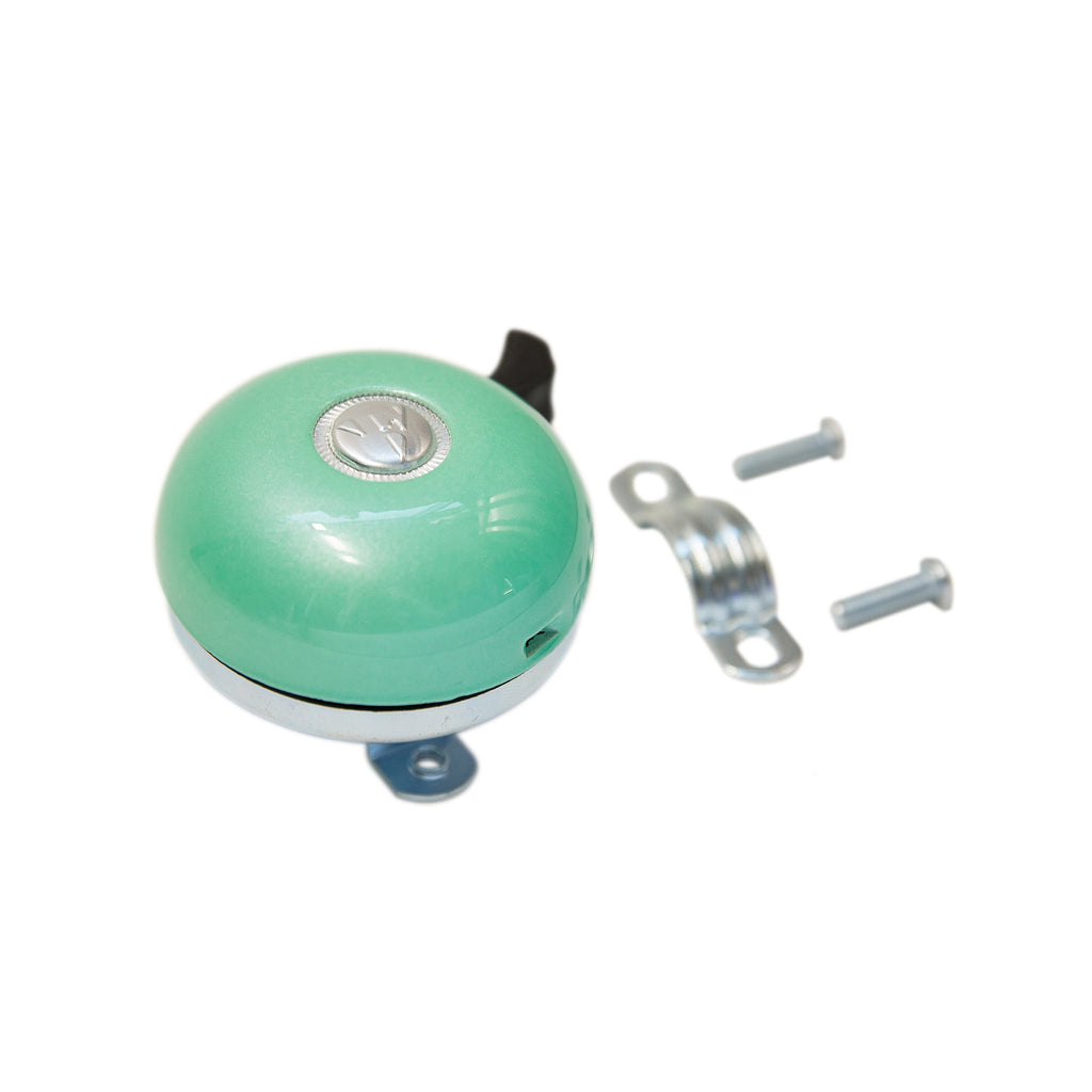 Firmstrong Classic Beach Cruiser Bicycle Bell, Mint Green