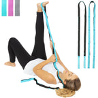 Vive Stretch Strap - Leg Stretch Band To Improve Flexibility - Stretching Out Yoga Strap - Exercise And Physical Therapy Belt Fo