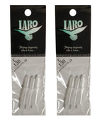 Lstyle Dart Shafts: Laro Nylon - Non Spinning - (6 Shafts Total) - Milky White 130 (Extra Short)