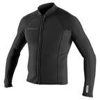 O'Neill Wetsuits O'Neill Men'S Reactor-2 1.5Mm Front Zip Long Sleeve Jacket, Black, X-Large