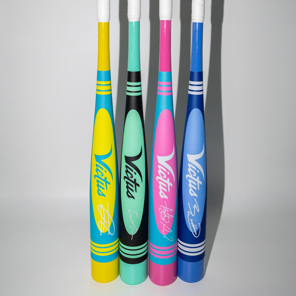 Vibe Pro-Crayon Alloy, USA Baseball, -10 Drop, 2 5/8 Barrel, Mid-Balanced, Juco Mint, 30 / 20 oz