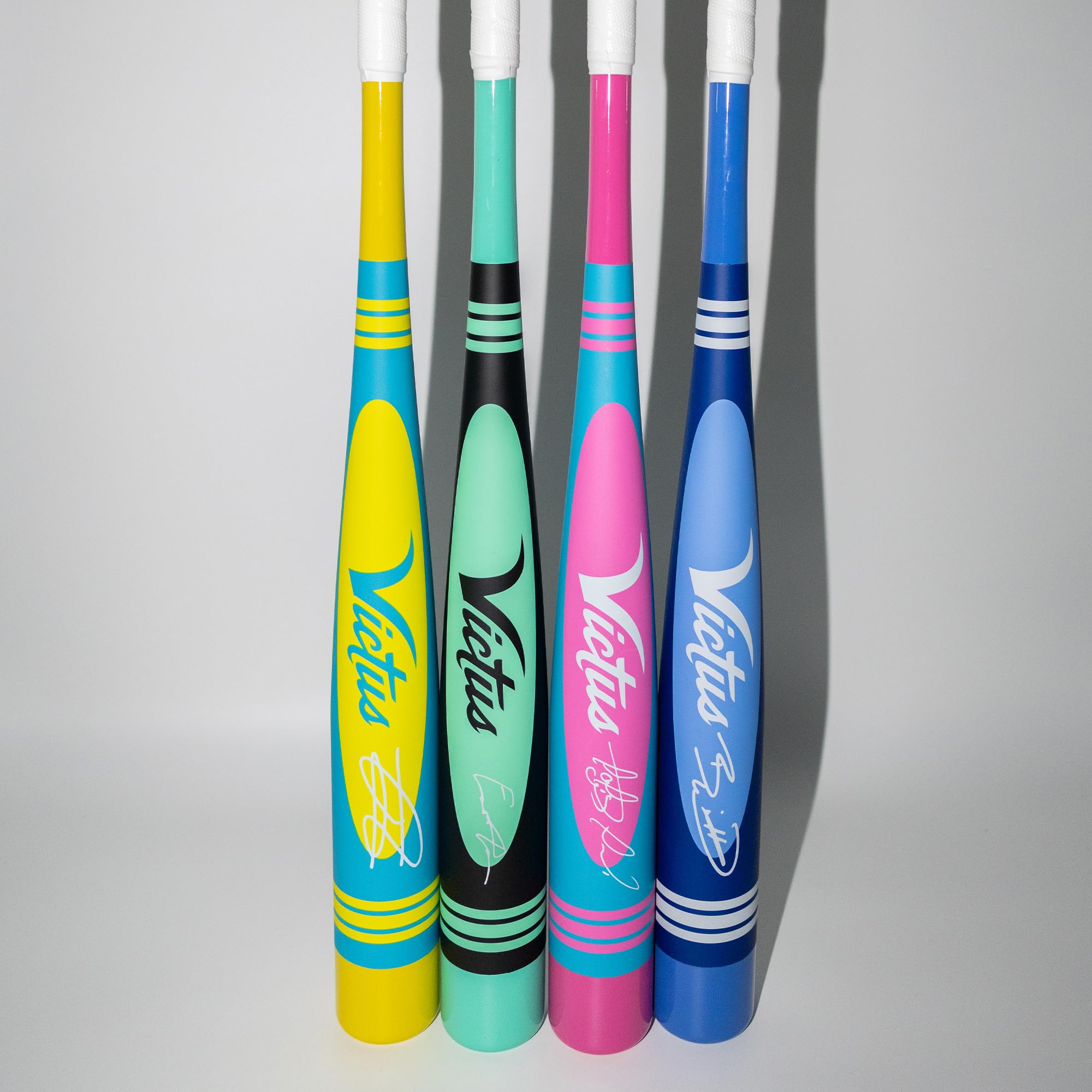Vibe Pro-Crayon Alloy, USA Baseball, -10 Drop, 2 5/8 Barrel, Mid-Balanced, Tatis Pink, 30 / 20 oz