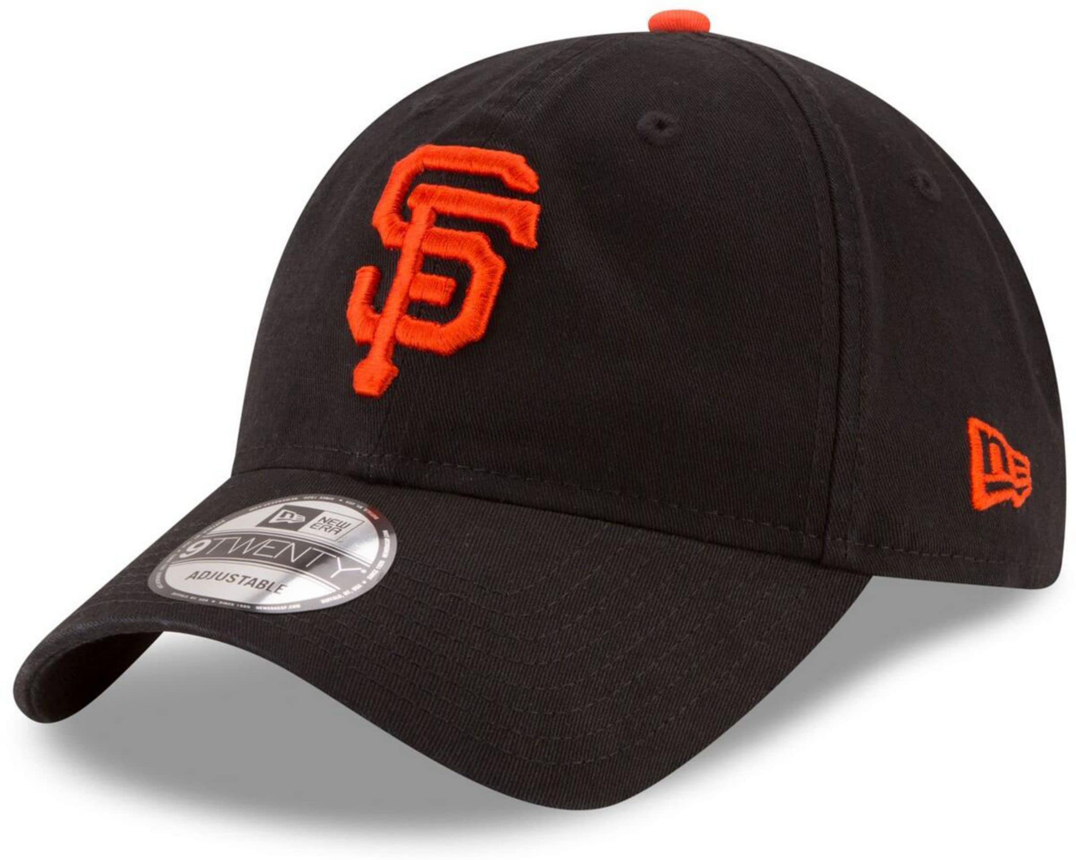 New Era Mlb Core Classic 9Twenty Home Team Color Adjustable Hat Cap One Size Fits All (Us, Alpha, One Size, San Francisco Giants