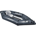 AQUAGLIDE Backwoods Expedition 85 Inflatable 8 FT Kayaks for Adults Packable Family Friendly Adaptable 1 Person Single Rider Blo
